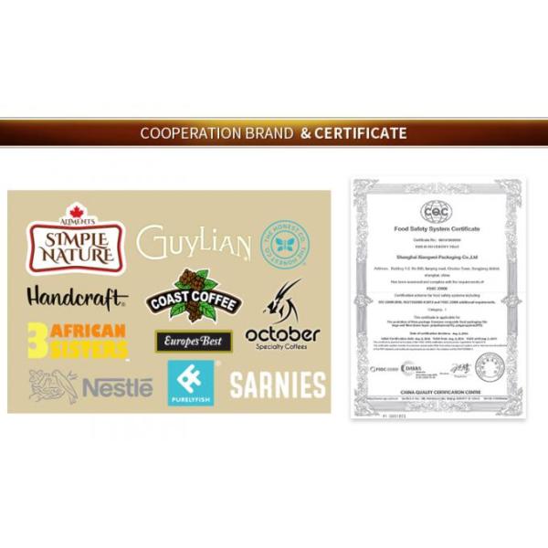 Fully Recyclable 500g Black Stand Up Pouch With Recyclable Zipper And Valve