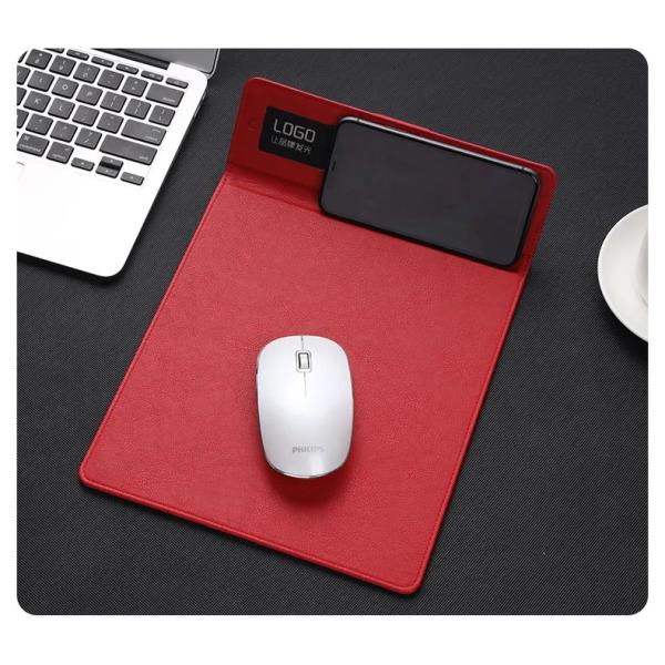 Originality Led Logo Wireless Charger Mouse Pad Custom Printed Personalized Gifts