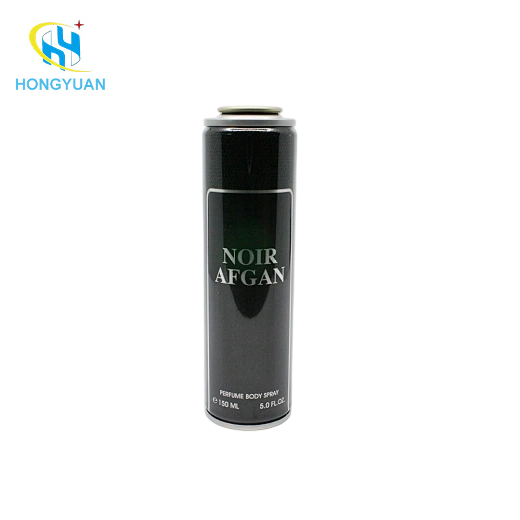 Body Spray Empty Tinplate Aerosol Can Neck In Type 150mm
