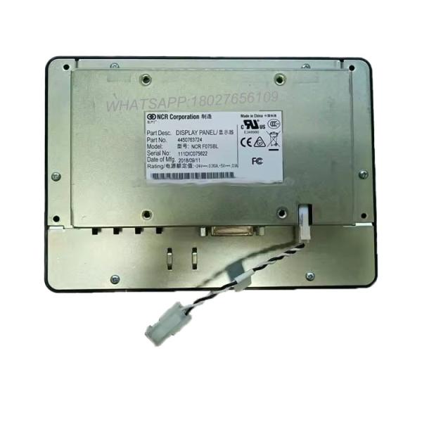 4450763724 445-0763724 ATM Machine Parts NCR LCD Display COP 7 Inch