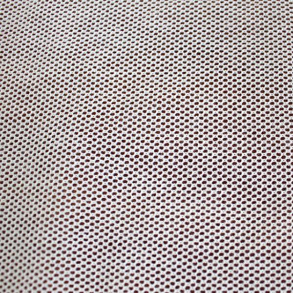 White Aramid Mesh Fabric Flame Retardant For Industrial Garment