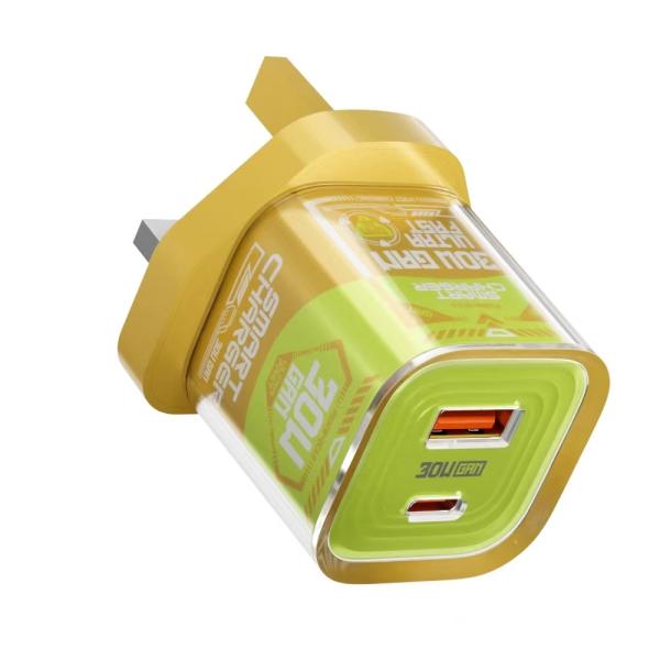 2025 30W Super Fast Charger – Compact & Smart USB-C PD Charger for Laptop/Phone/Tab