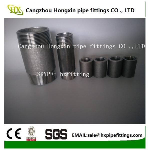 steel pipe nipple female and male thread low price high quality