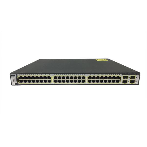 3750G Series WS-C3750G-48PS-S 3750 Switch 48 10/100/1000T PoE 4 SFP IPB QoS Performance Upgrade