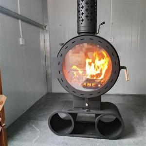 China European Indoor Freestanding Wood Burning Hanging Stove Fireplace on sale