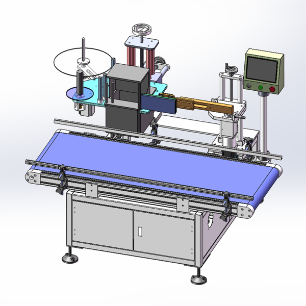 High Speed Printing Labeling Machine Applicator For Plastic Bottle Box 100Pcs/Min
