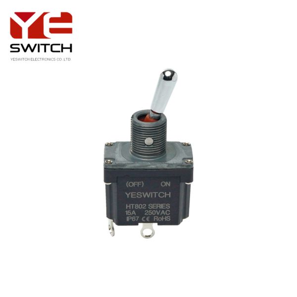 Waterproof And Dustproof Industrial Metal Toggle Switch For Heavy Duty Machine