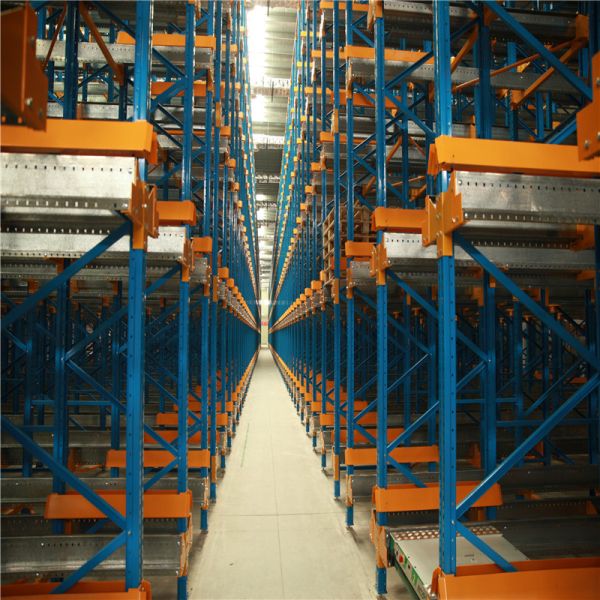 Storing Radio Shuttle Racking by Pallet Runner Galvanized Finishing CE Certificated