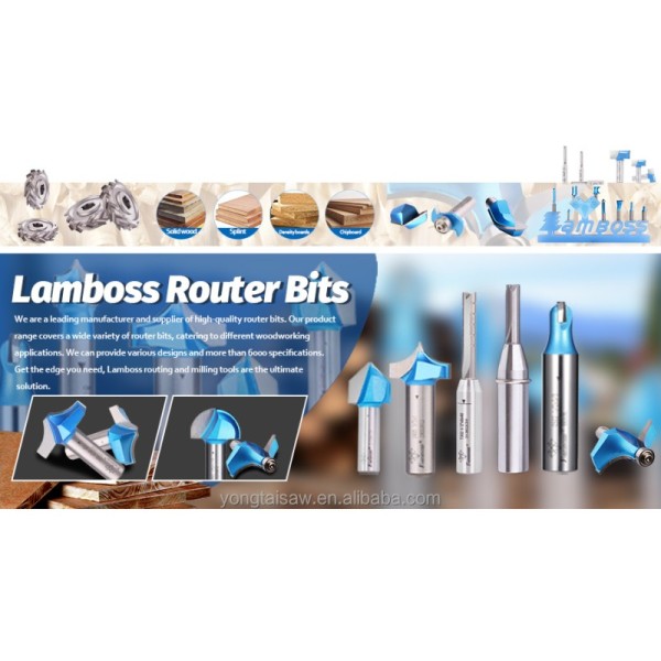 Lamboss Convex Edging Router Bit for Door Woodworking High Quality Carbide Milling Cutter
