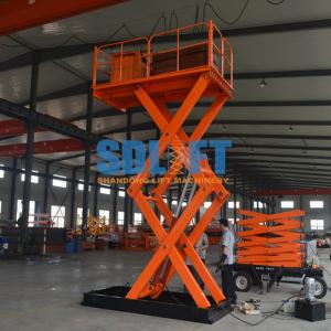 Buy cheap 2t 3m Self Leveling Scissor Lift Hydraulic Material Handling product
