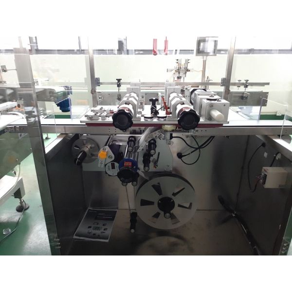 Cosmetic Powder Bottling Production Line PLC Control 0.8MPa Air Supply
