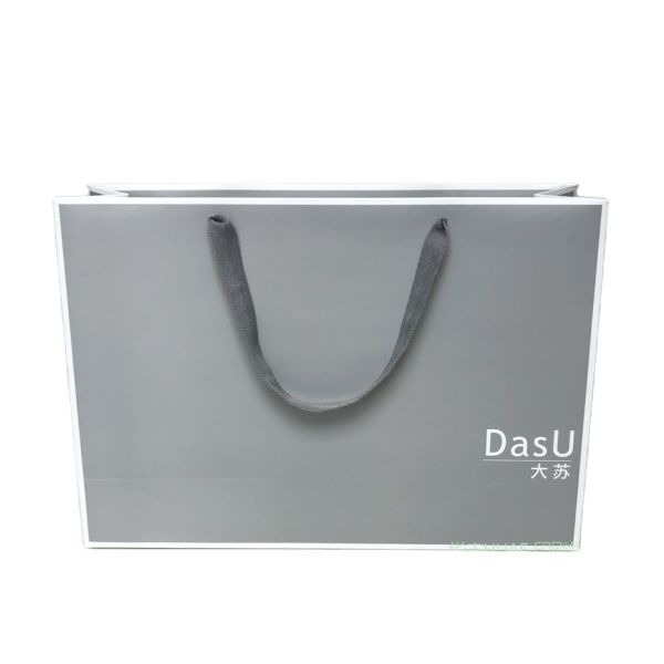 Custom natural art paper bag add logo