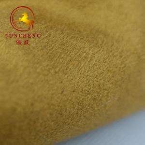 China 200gsm heavy Soft hand feel double faced Weft knitted suede fabric on sale