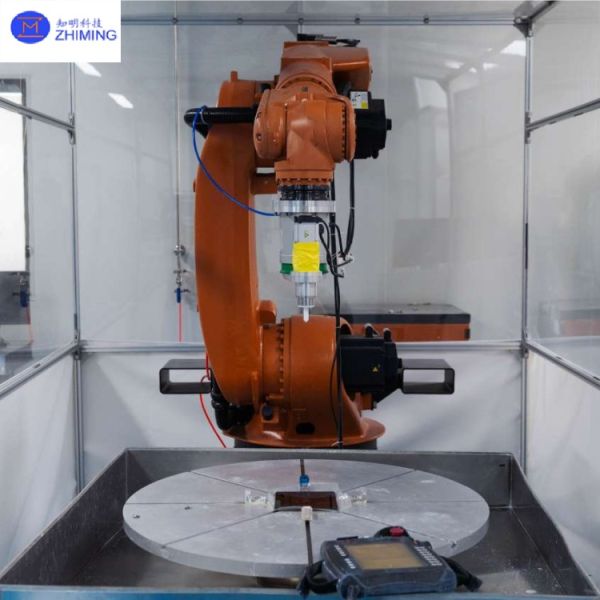 Robotic Polishing Machine for Flat/Spherical/Aspherical Optical Components Processing