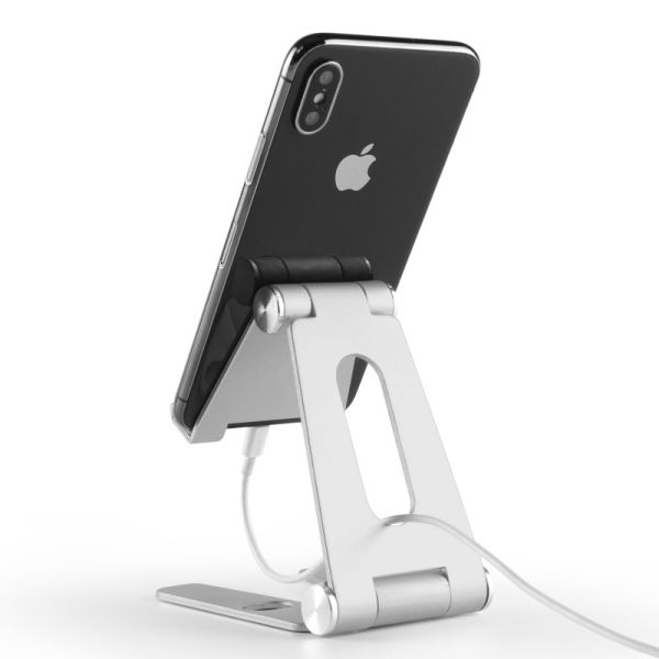COMER Universal Portable Desktop Cell Phone Desk Stand Holder Smartphone adjustable Mount Support For Tablet PC
