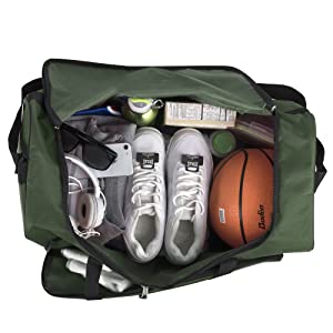 55Liter 24 Inch Lightweight Canvas Duffle Bags For Men Women
