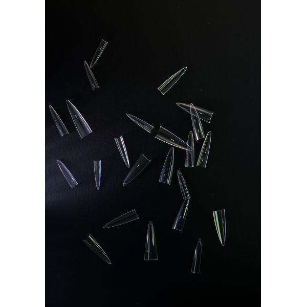 False Nails 24 PCS Plastic ABS Press-on Coffin False Nails Detachable Wearable FakeNails