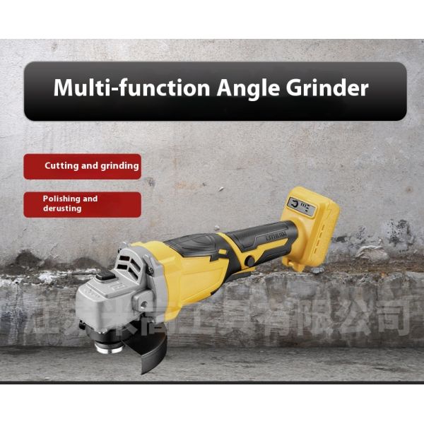 125mm 21V Lithium Electric Cordless Angle Grinder Industrial & DIY Grade with Battery Power Trigger Switch