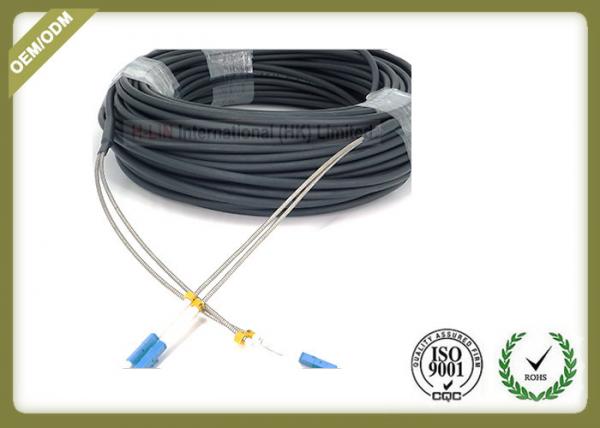 Quality CPRI  LC to LC FTTA outdoor fiber optic patch cord duplex 7mm diameter for outdoor use for sale