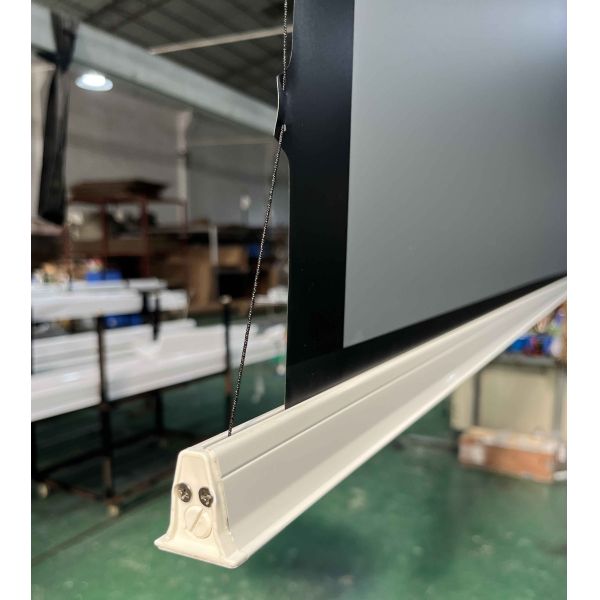 Ceiling Mount Drop Down Screen 4K Automatic Projection Screen Motorized