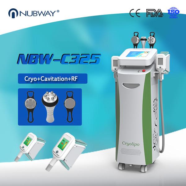 Quality Multifunctional Ultrasound Cavitation RF Cryolipolysis Cool Body Sculpting Machine for sale