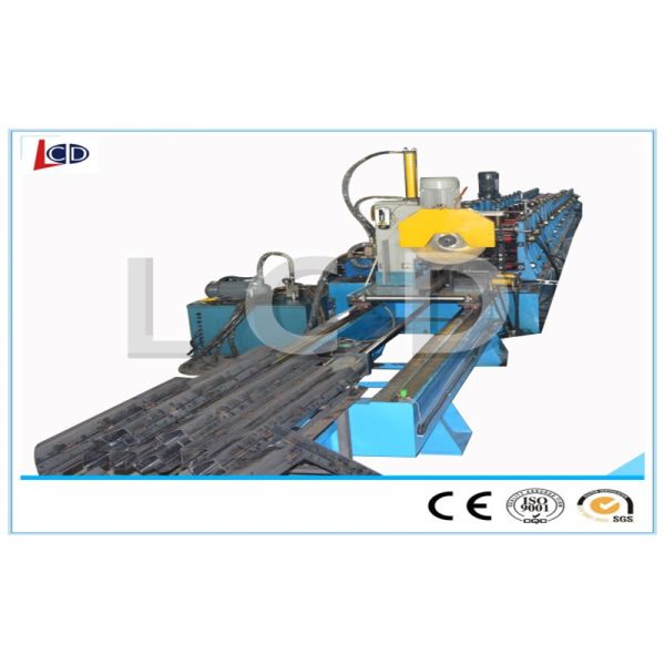 High Strength Steel Square Pipe Making Machine , Steel Pipe Manufacturing Machine SGS