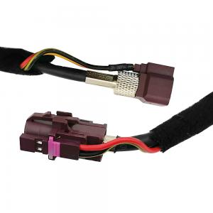 China Practical BMW HSD Cable 4+2 Core D Code Jack For Car Audio on sale
