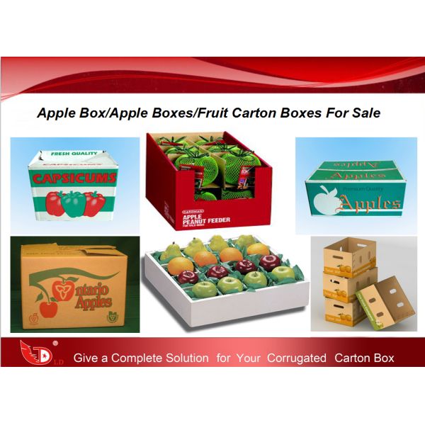 Apple Box/Boxes/Fruit Carton Boxes For Sale