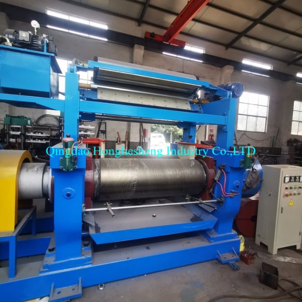 Automatic Stock Blender Two Roll Open Mixing Mill Rubber Mixing Mill XK-450