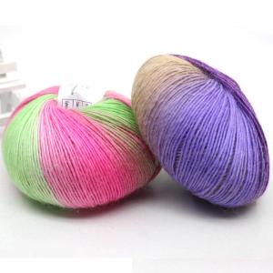 China Washable Acrylic Wool Blend Yarn Practical Multipurpose For Weaving on sale