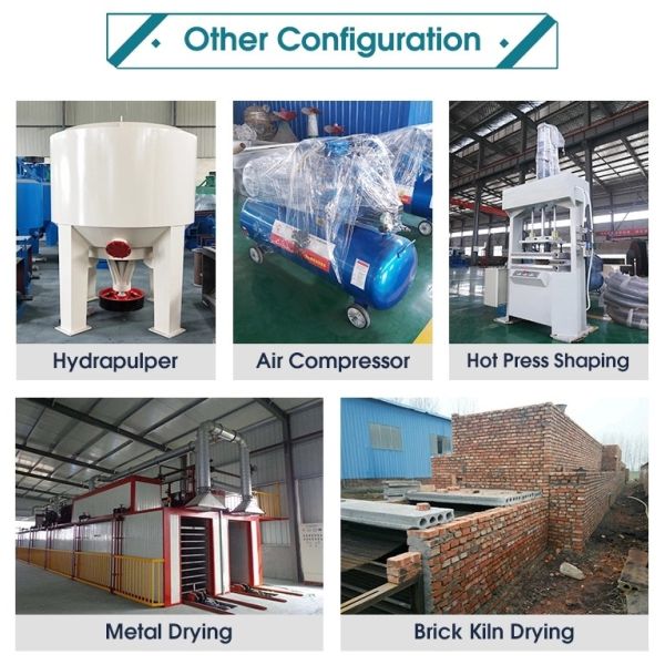 CE Egg Tray 4000pcs/Hr Paper Recycling Machine