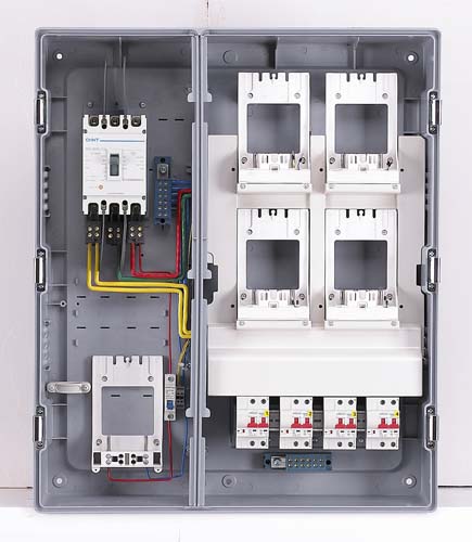 Energy Measuring SMC Meter Box Rustproof / Indoor Fiberglass Meter Box 1066*800*180mm