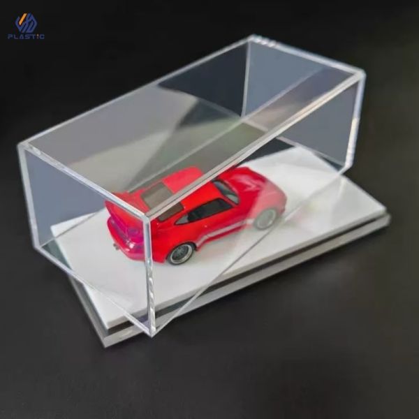 OEM Acrylic Model Display Box Scratch Resistant For Personal Collection Display