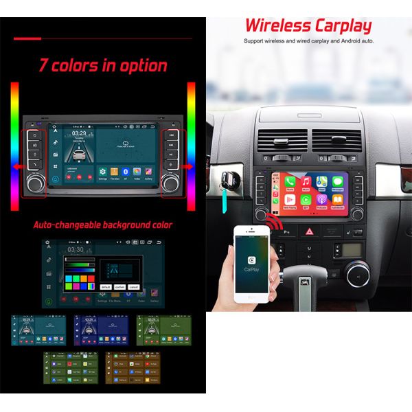 Volkswagen Touareg OEM Car Radio Support 4G Wireless Carplay Car Multimedia Player