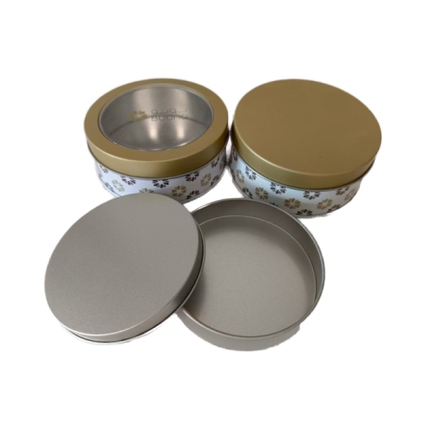 1g 2g Saffron Candy Tin Cans Storage Jars Empty Metal Boxes Recyclable Tinplate for Tea Saffron