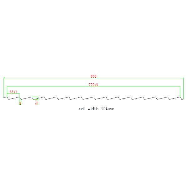 5T Manual Decoiler Roofing Wall Panel Roll Forming Machine With Hydraulic Post Cutting