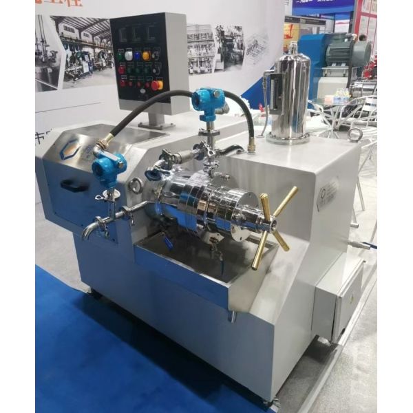Lab Model 3L Capacity Pin Type Bead Milling Machine For High Viscosity Printing Ink