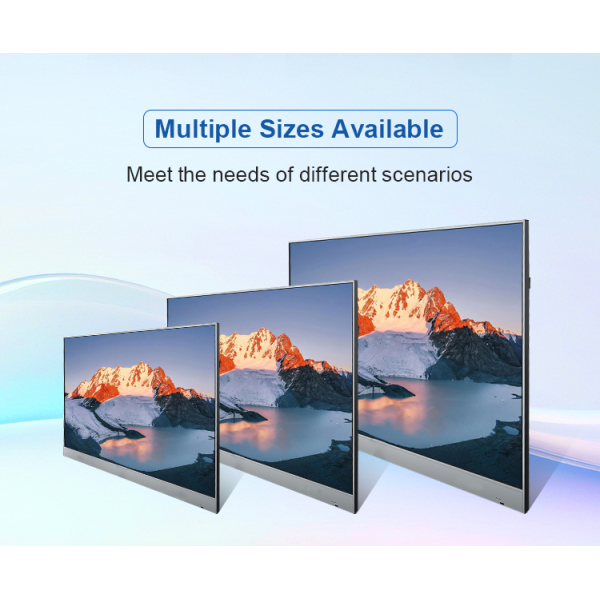 Good Price Customized 156inch 3D Movable Stand LED Multimedia Teaching All-in-One Machine