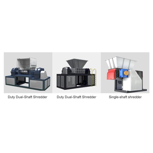 High Torque Single Shaft Shredder Machine for Plastic Pallet Crates ABS PS PVC