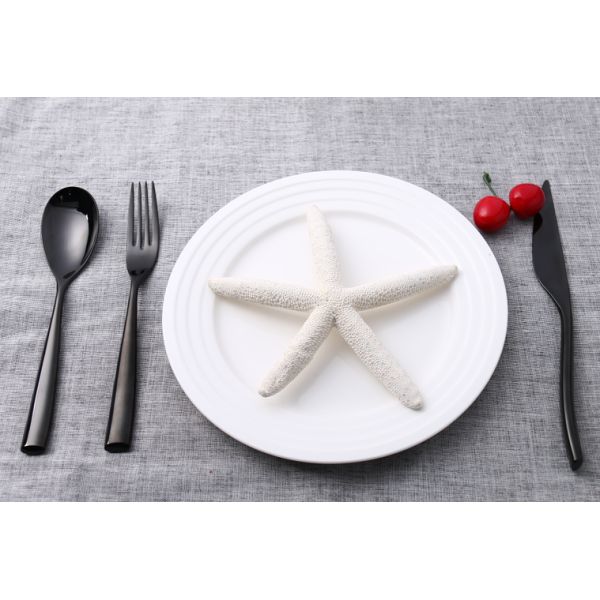 No Rust Sustainable Forged Matte Finish 1810 Stainless Steel Flatware