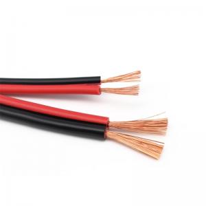 China 2*0.5mm2  Pure Copper  Speaker Wire Cable National Standard on sale