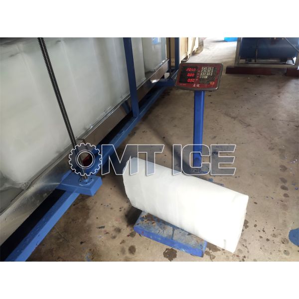 Hygienic Stainless Steel Commercial Ice Block Making Machine Automated