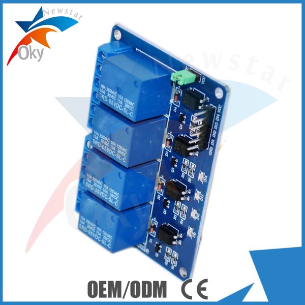 5V 4 Ch SSR Solid State Relay Module For Arduino Low Level Trigger 240V 2A