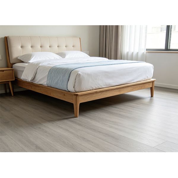 Waterproof Rigid Core SPC Flooring Click Lock Vinyl Planks Stain Resistant