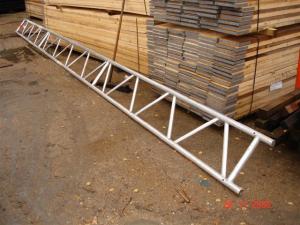 China OEM Manufacture Aluminium Scaffold Beams , Scaffold Lattice Beams For Pipe / Clamp System on sale