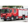 SCANIA 4000 Liters Water Tank Fire Truck with Rescue Equipment for sale