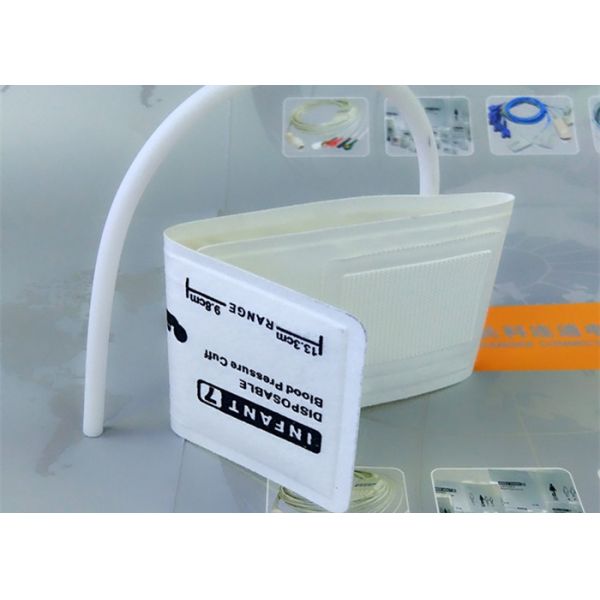 Animal TPU Material Non Invasive Blood Pressure Cuff , Neonate3 Disposable NIBP CUFF