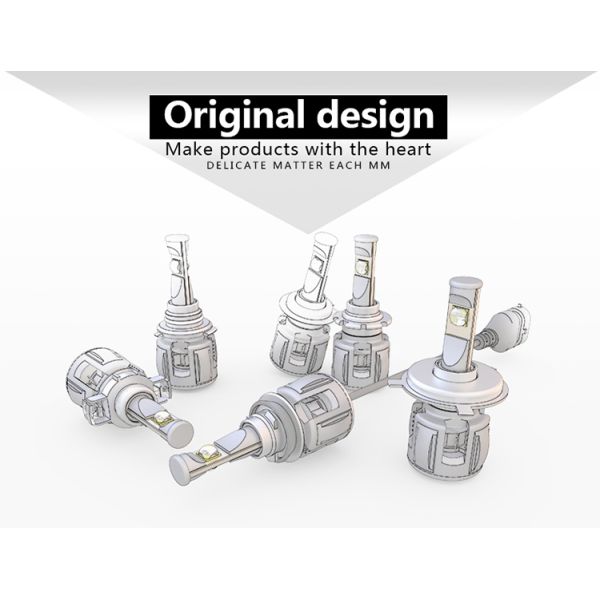 New E70 ETI chip 60W 6000 lm auto led bulb H7 H4 led headlight