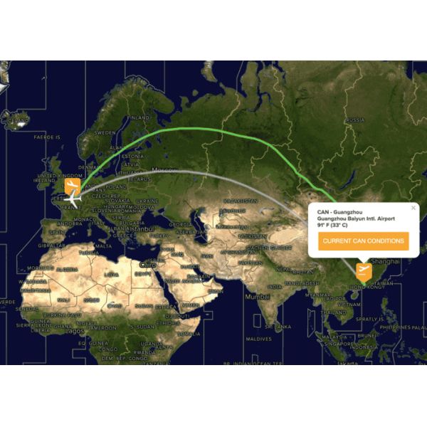 Strong Capacity International Air Freight Forwarders China To Paris France