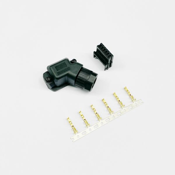 Yaskawa SM-J17s SM-J27S SM-J37S JZSP-C7M9-1-E SM-J17S-06FMH-7KL-M-CF 6P Power Servo Motor Connector